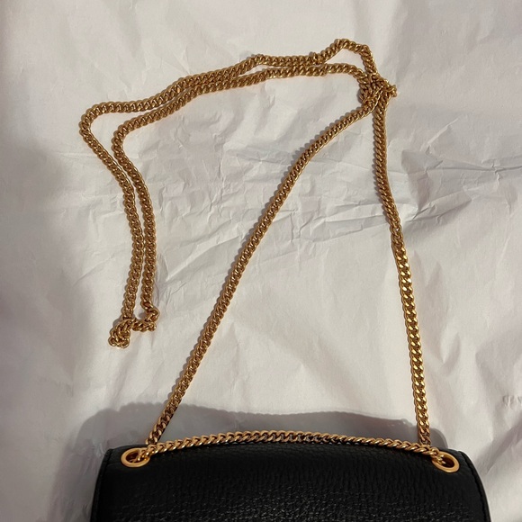 Tory Burch black leather Chelsea evening mini bag - Picture 12 of 13
